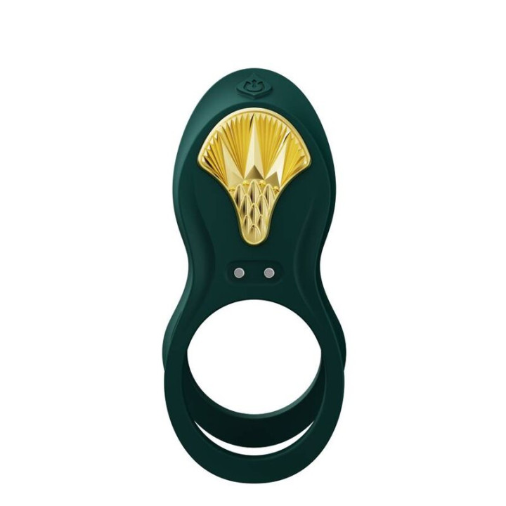 Zalo - Bague Vibrante Couples Bayek Verte