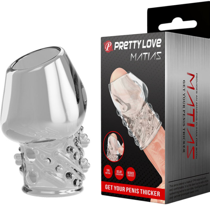 Pretty Love - Matias Espessante de Pênis Transparente