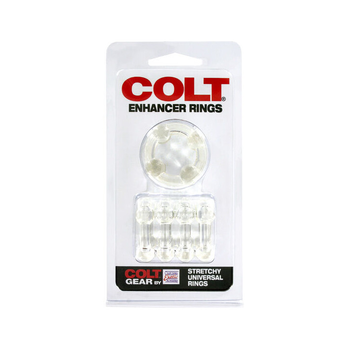 Calexotics - Pierscionki Colt Enhancer Przezroczyste
