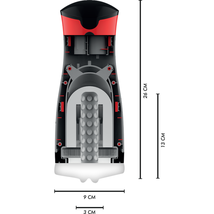 Fantasy x- Tensions - Pipedreams Sleeve 22,86 cm + 7,62 cm Plug Remote Skin