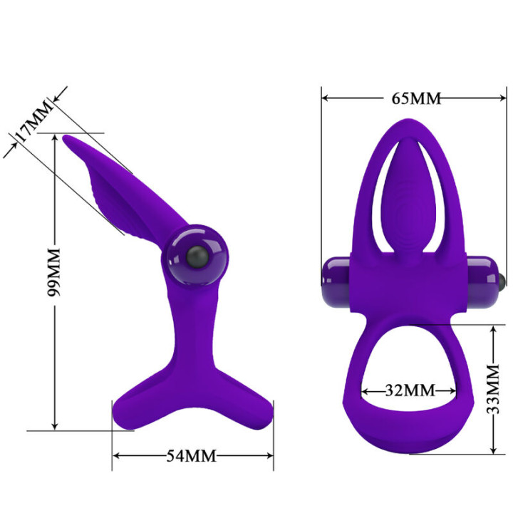Lelo - Tor 3 Anillo Vibrador Violeta