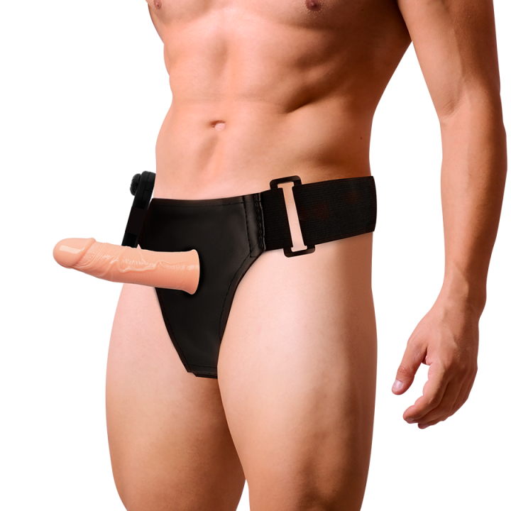 Harness Attraction - Gregory Hollow Rnes z Wibratorem 16.5 cm -o- 4.3 cm