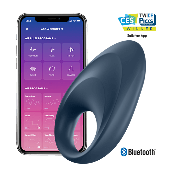 Satisfyer - Application de Vibrateur un Anneau Mighty