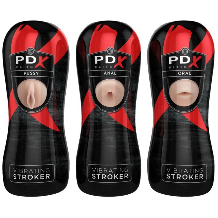 Pdx Elite - Set Stroker 12 Unit: 6x Vagina, 3x Ano, 3x Bocca