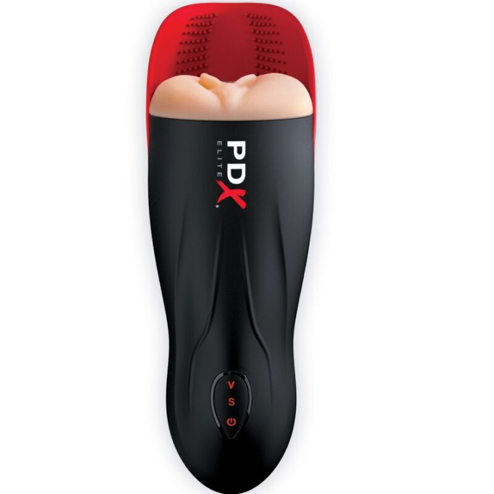 Pdx Elite - Stroker Fuck-o-Matic Vagina Double Vibration Penis & Testicles
