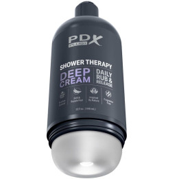 Pdx Plus - Masturbatore Stroker Design Discreto in Bottiglia di Shampoo Con Crema Profonda