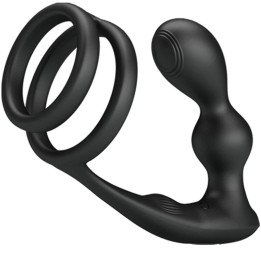 Pretty Love - Marshall Penisring Mit Vibratorischem Analplug Mit Fernbedienung