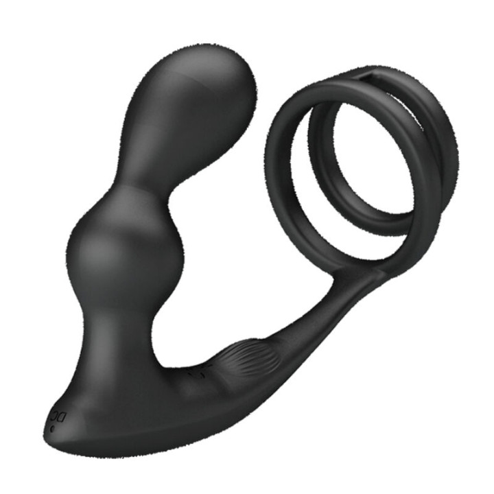 Pretty Love - Anel Para Pênis Marshall Com Plug Anal Vibratório Com Controle Remoto