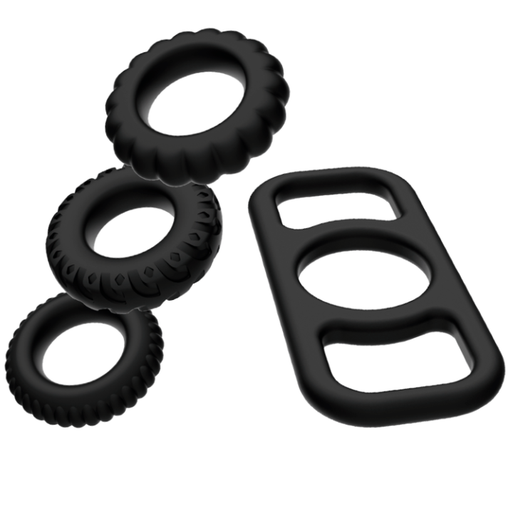 Addicted Toys - Cock Ring Set 4 Stück