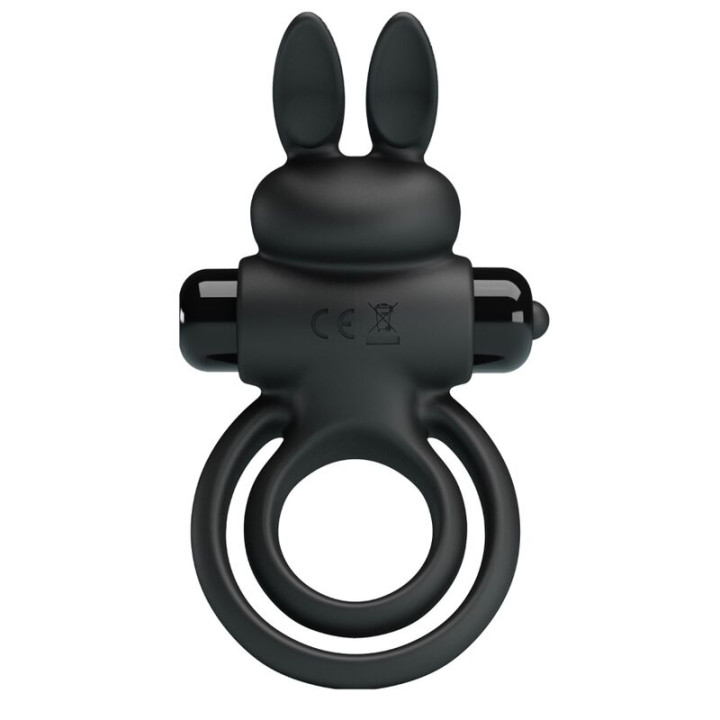 Pretty Love - Anello Vibrator Iii Rabbit Per Pene Nero