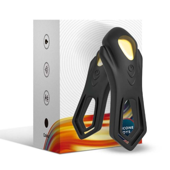 Armony - Telecomando Vibratore Roadster Doppio Anello Nero
