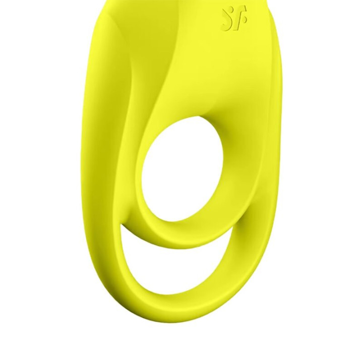 Satisfyer - Vibratore ad Anello Duo Spettacolare Giallo