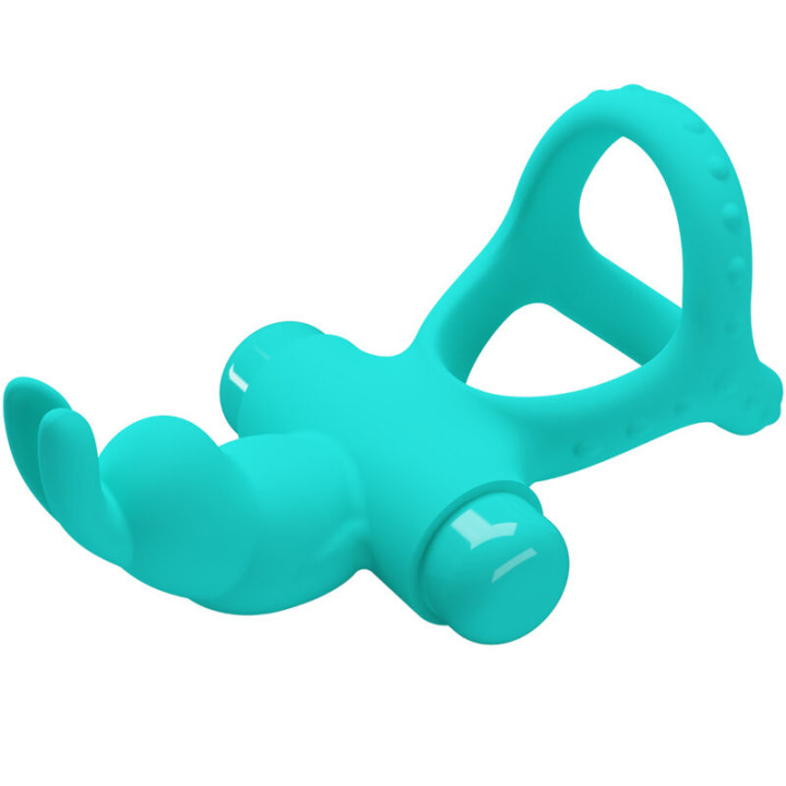 Pretty Love - Figgy Green Rabbit Vibratorring