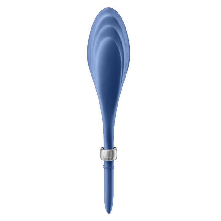 Satisfyer - Wibrator Pierscieniowy Duelist Niebieski