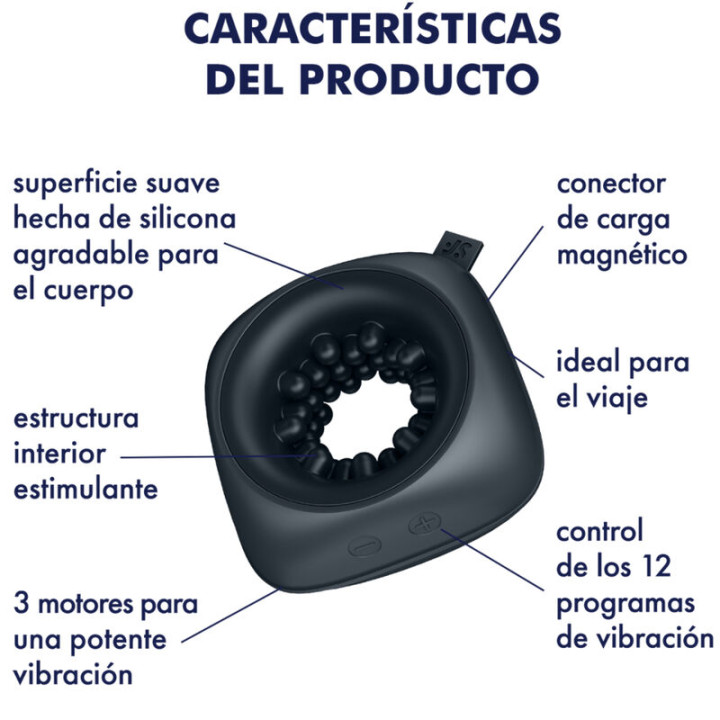 Satisfyer - Ring Stroker Masturbatore & Vibratore