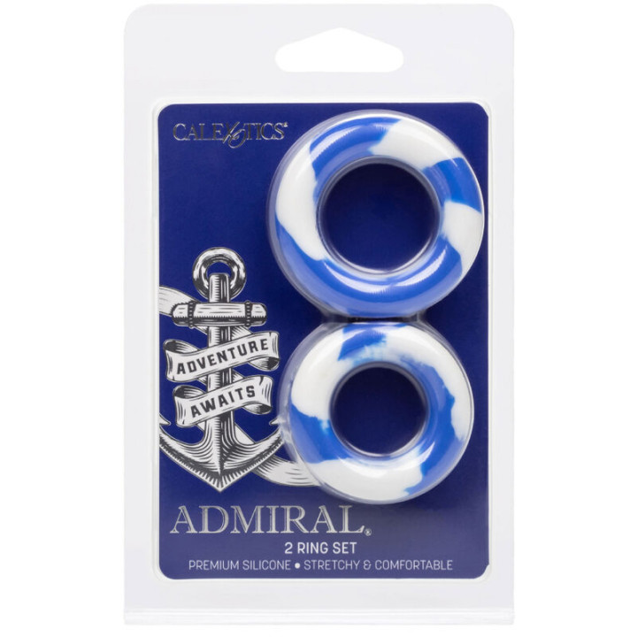 Calexotics - Admiral Set 2 Penisringe