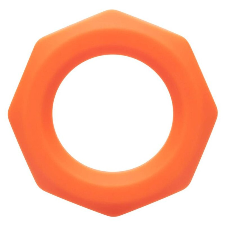 Calexotics - Anel Alpha Sexagon Laranja