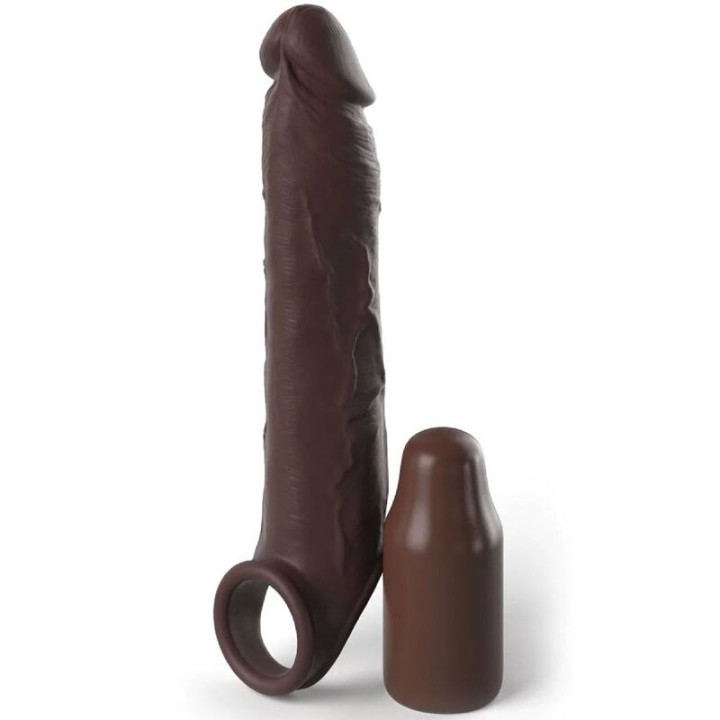 Fantasy x- Tensions - Pipedreams Verlängerung Mit Riemen 17,78 cm Braun