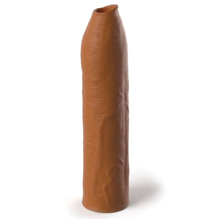 Fantasy x- Tensions - Manchon d''Extension Pipedreams Non Coupe 17,78 cm Caramel