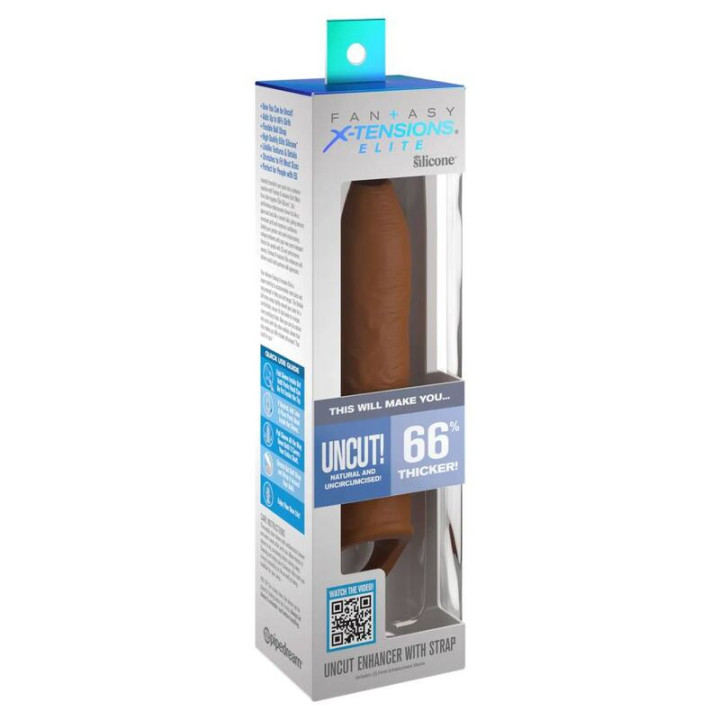 Pipedreams - Manica Uncut 17,78 cm w Cinturino Caramello