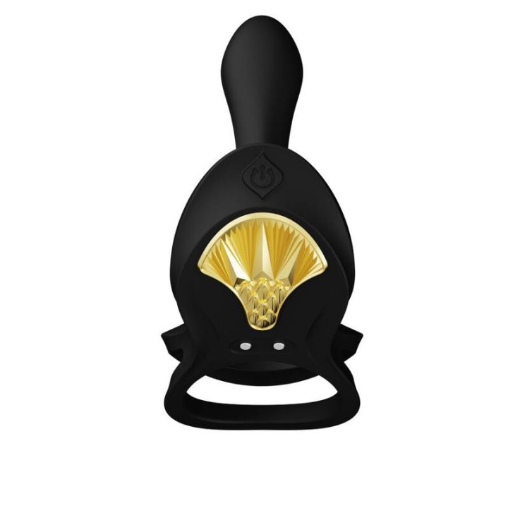 Zalo - Anello Per Coppie Vibranti Bayek Nero