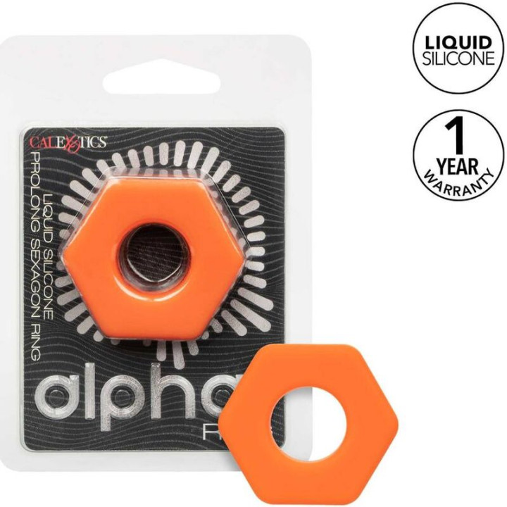 Calexotics - Alpha Anello Prolong Sexagon Arancione