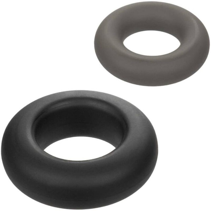 Calexotics - Alpha Prolong Lot de 2 Bague Gris