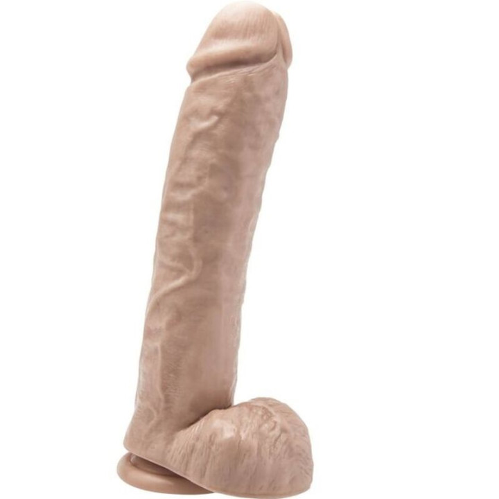 Get Real - Dildo 28 cm Con Palle di Pelle