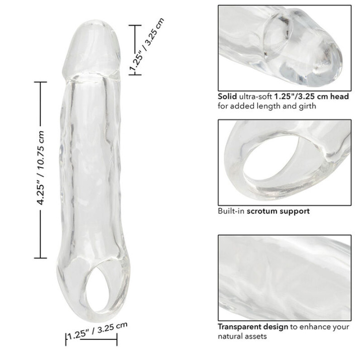 Calexotics - Performance Maxx Clear Extension 5,5 Transparente