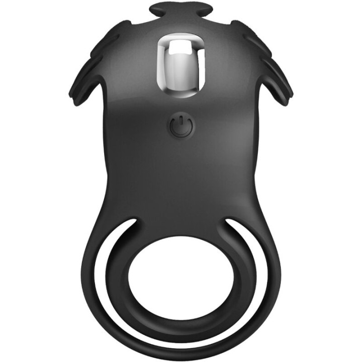 Pretty Love - Ruben Vibratorring 7 Vibrationen Schwarzes Silikon