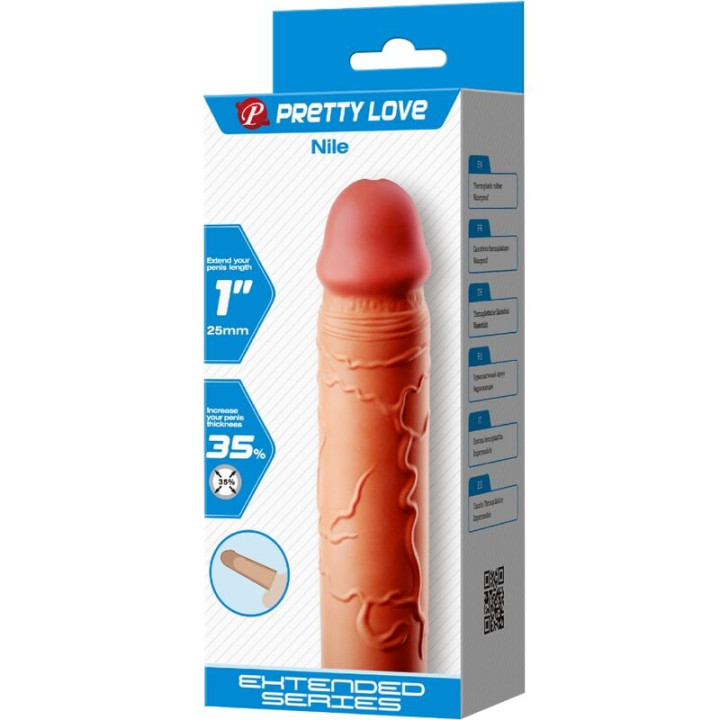 Pretty Love - Nile Penis Extender Cover Fleisch