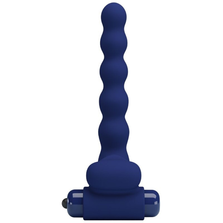 Pretty Love - Ajmal Anel Vibrador Com Plug Azul