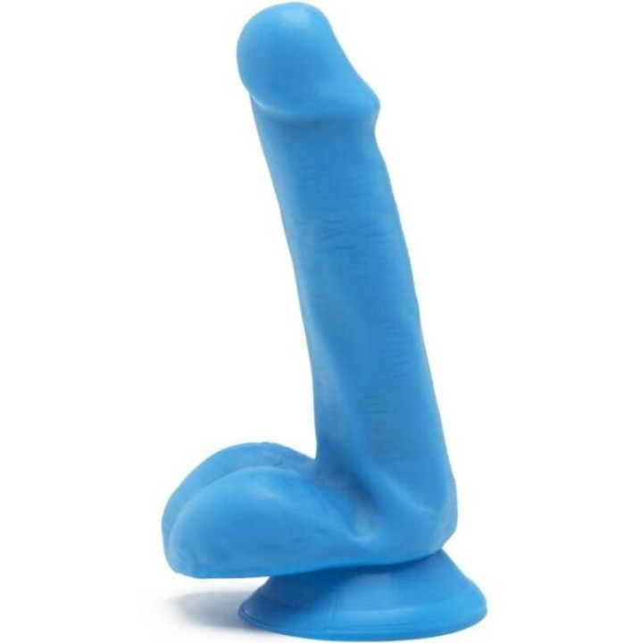 Get Real - Happy Dicks Dildo 12 cm Balls Blue