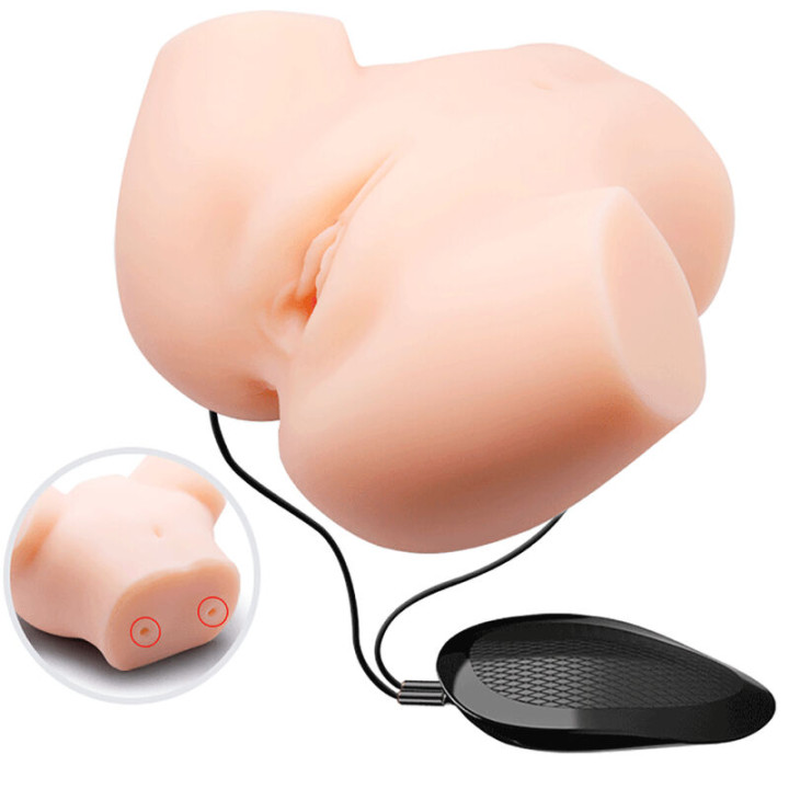 Crazy Bull - Doppia Vibrazione Realistica Della Vagina e Dellano