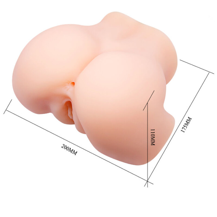 Crazy Bull - Vagin et Anus Réalistes Double Vibration