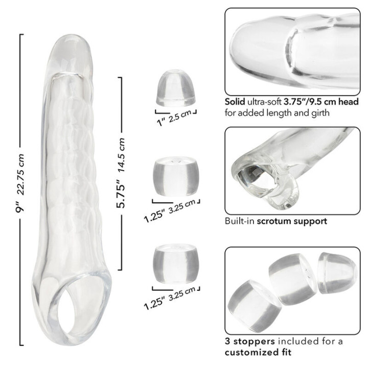 Calexotics - Maxx Extenseur de Pénis Réglable Transparent