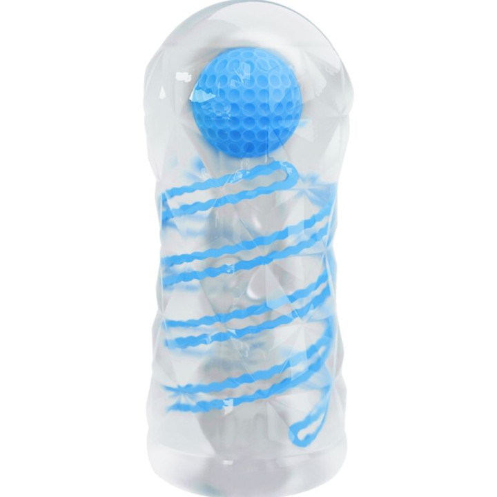 Pretty Love - Piccolo Masturbatore Con Spirali Blu