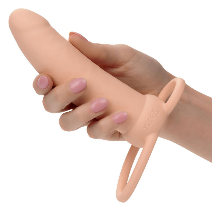 Calexotics - Maxx Thick Dual Penetrator 10 Vibrationen Fleisch