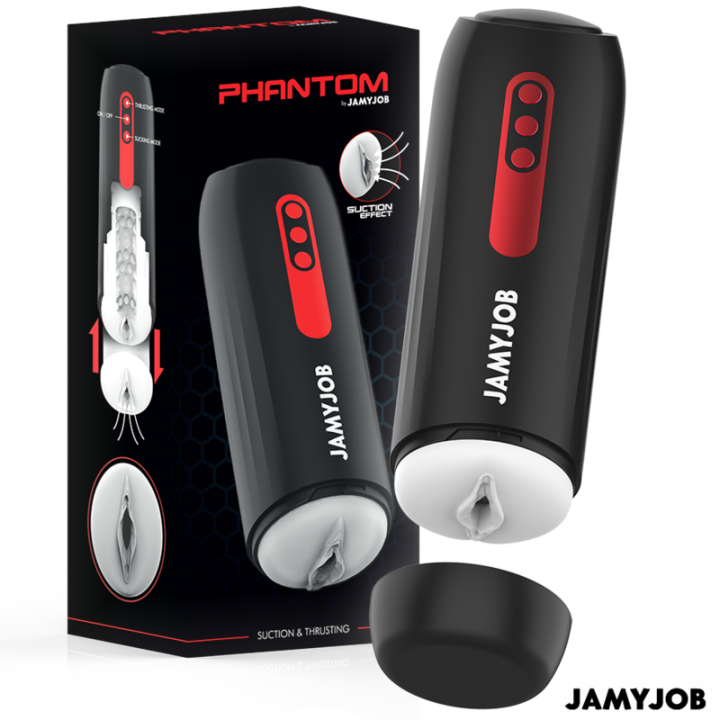 Jamyjob - Phantom Automatic Vagina Masturbator 5 Suction And Thrust Modes