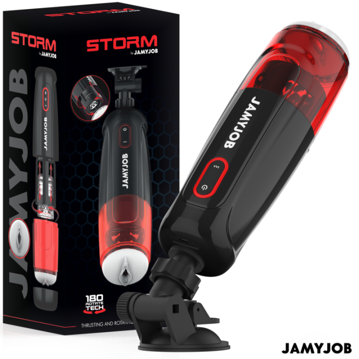 Jamyjob - Storm Automatic Vagina Masturbator 10 Rotation And Thrust Modes