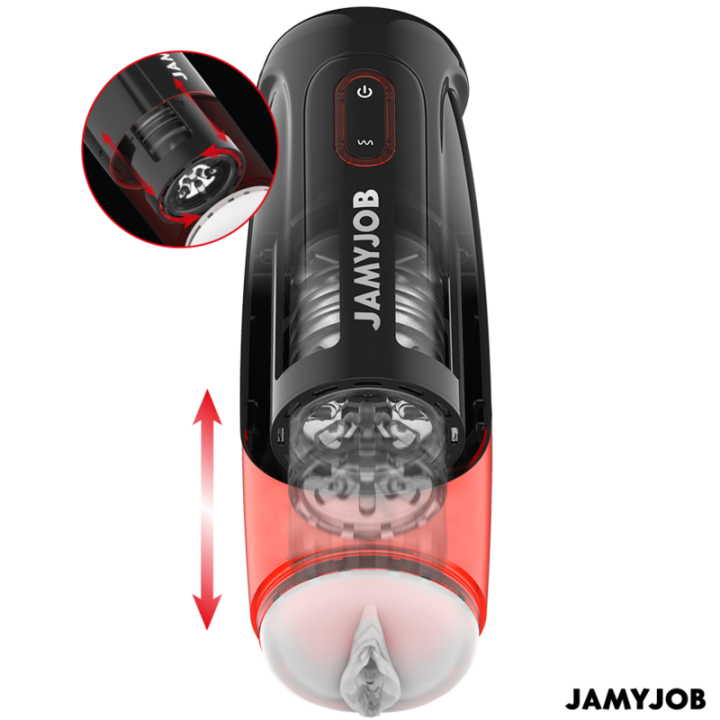 Jamyjob - Masturbateur Vagin Automatique Storm 10 Modes de Rotation et de Poussée