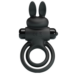 Pretty Love - Vibrator Iii Kaninchenring Für Schwarzen Penis
