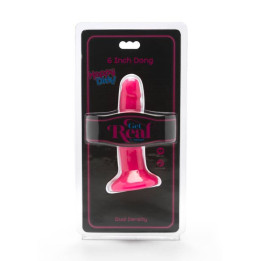 Get Real - Dildo 18 cm Com Bolas Pele