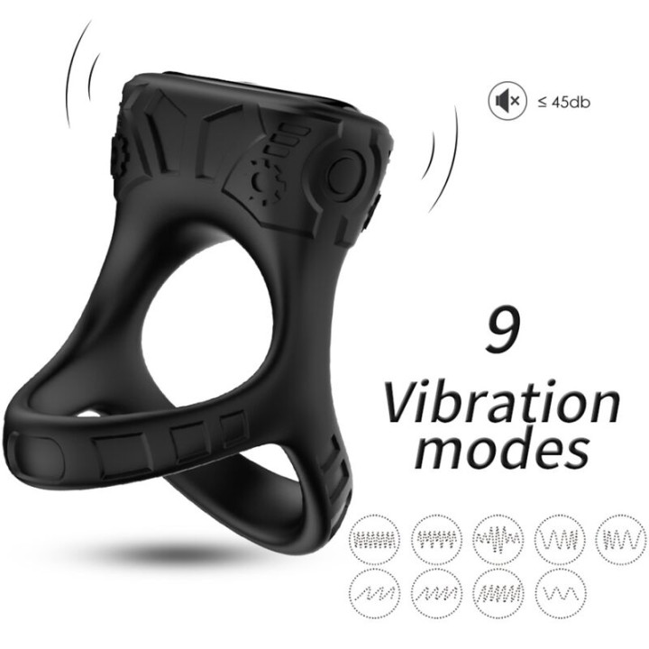 Armony - Ringvibrator & Multiposition Schwarz