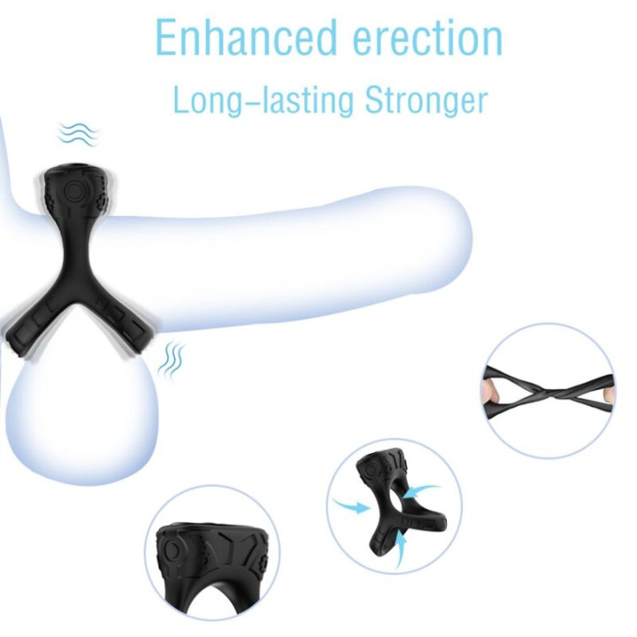 Armony - Ringvibrator & Multiposition Schwarz