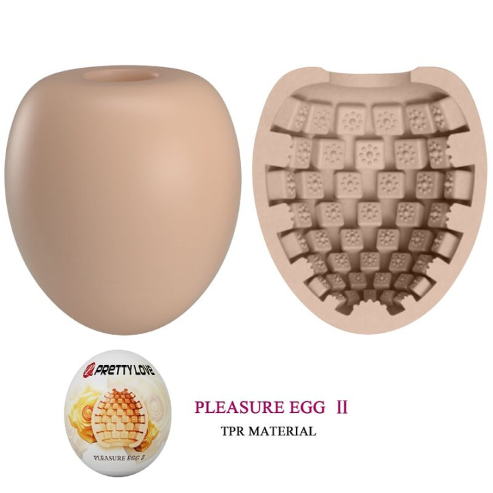 Pretty Love - Male Masturbator Egg Flesh