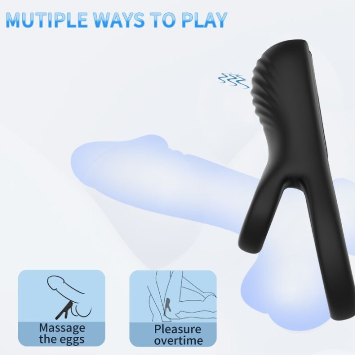 Armony - Vibrateur Double Anneau Noir