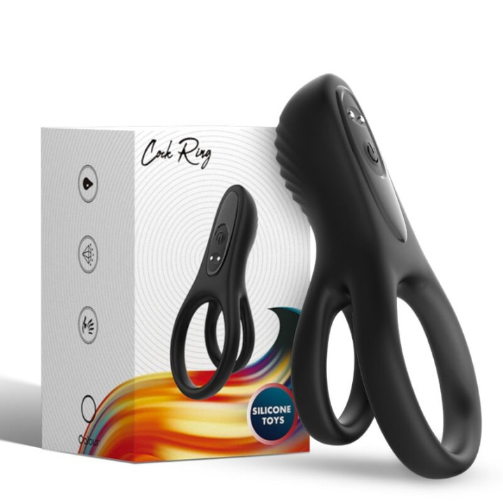Armony - Doble Anillo Vibrador Negro