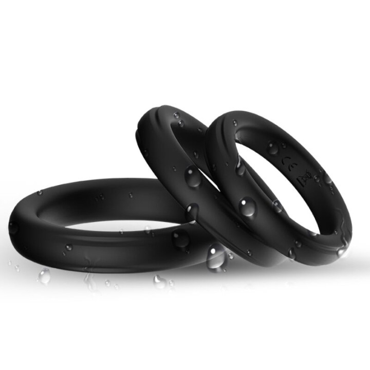 Armony - Anello Triplo in Silicone Luminoso
