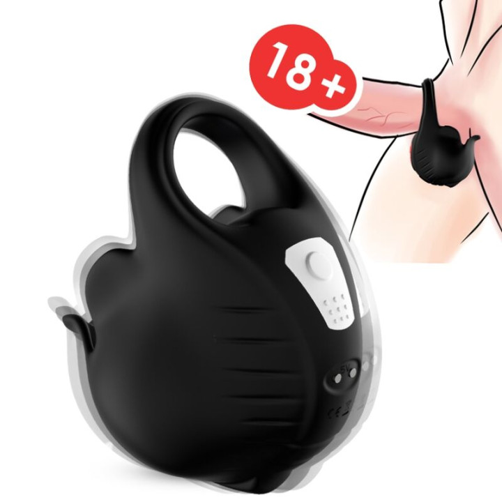 Armony - Anel Vibrador de Coping Preto